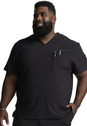 Dickies Men's Tuckable V-Neck Top Black (DK635-BAPS)