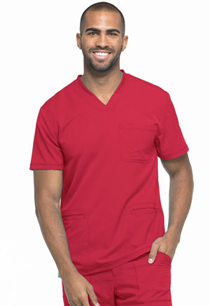 Dickies Men's V-Neck Top Red (DK640-RED)