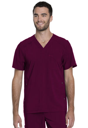 Dickies Men's V-Neck Top Wine (DK750-WIN)