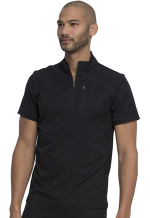 Dickies Dynamix Men's Tuckable Popover Top in
Black (DK860-BLK)