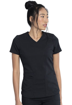 Dickies Balance V-Neck Top in
Black (DK875-BLK)
