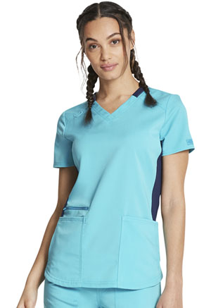 Dickies V-Neck Top Water Slide (DK875-WTSL)
