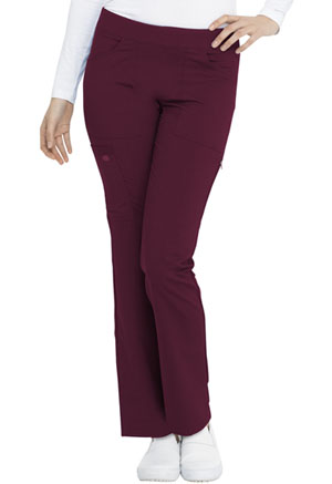 Dickies Balance Mid Rise Tapered Leg Pull-on Pant in
Wine (DKE135-WIN)
