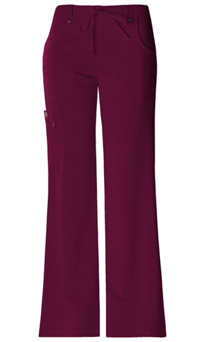 Dickies Xtreme Stretch Mid Rise Drawstring Cargo Pant in
D-Wine (82011-WINZ)