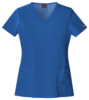 Dickies Xtreme Stretch V-Neck Top in
Royal (82851-RYLZ)