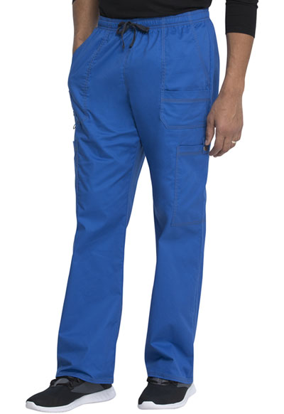 Dickies Scrubs Men's Cargo Scrub Pants 81003 Galaxy Blue Dickies GenFlex 