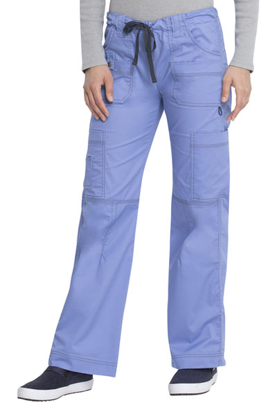 Dickies Gen Flex Low Rise Drawstring Cargo Pant in Ceil from 