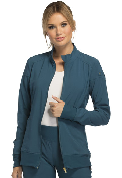 iFlex Women Zip Front Jacket Blue