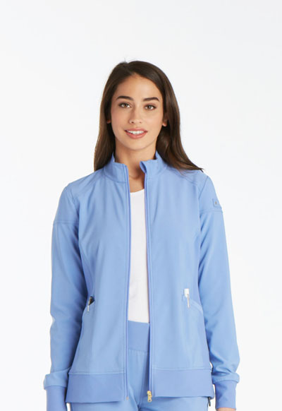 iFlex Women Zip Front Jacket Blue