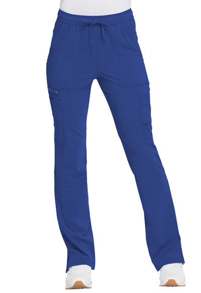 Mid Rise Boot Cut Drawstring Pant 