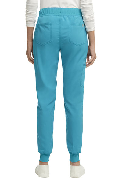 SCRUBSTAR Women's 2XL Antimicrobial Premium Drawstring Yoga Scrub Pants  Blue