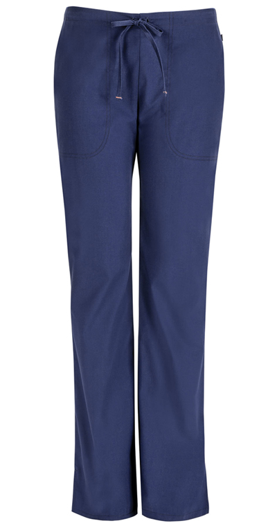 Bliss Mid Rise Moderate Flare Drawstring Pant in Navy 46002A-NVCH from ...