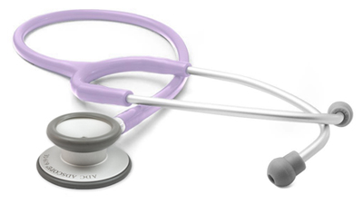student lightweight Unisex ADSCOPE-Ultra Lite Clinician Stethoscope Purple