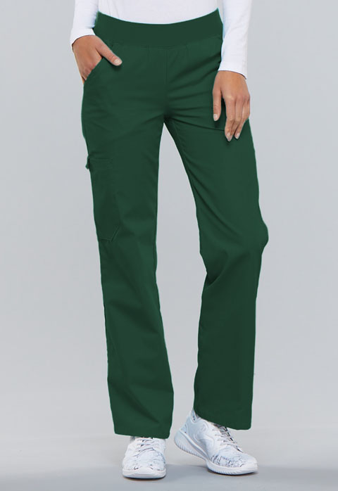 Photograph of Mid Rise Knit Waist Pull-On Pant
