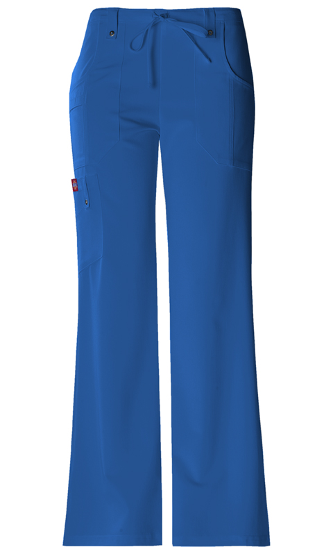 Dickies Xtreme Stretch Mid Rise Drawstring Cargo Pant in Royal