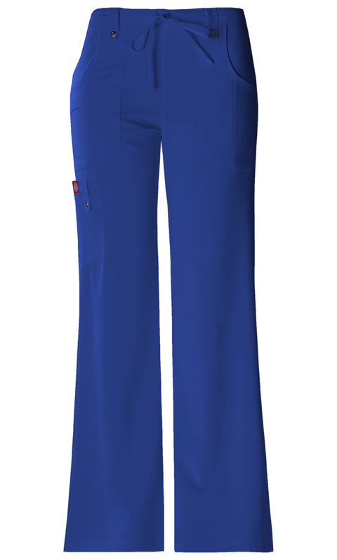 Dickies Xtreme Stretch Mid Rise Drawstring Cargo Pant in Galaxy Blue