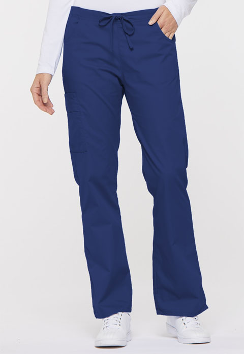 Dickies EDS Signature Mid Rise Drawstring Cargo Pant in Galaxy Blue