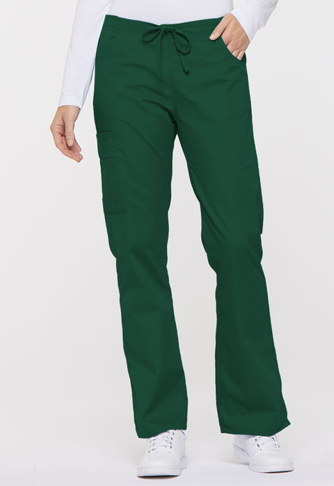 Dickies EDS Signature Mid Rise Drawstring Cargo Pant in Hunter Green