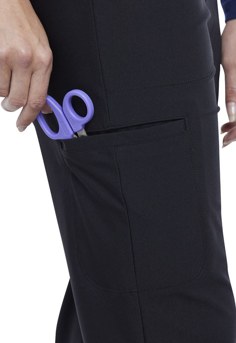 Photograph of Mid Rise Slim Straight Pull-on Pant