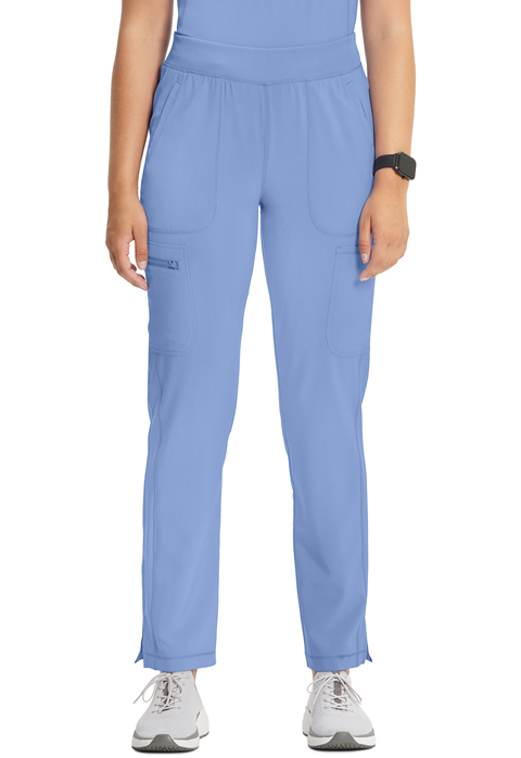 Mid Rise Tapered Leg Pull-on Pant