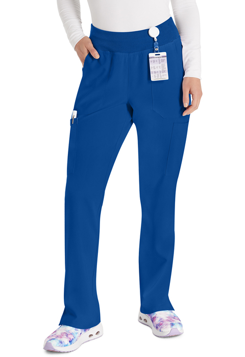 Dickies Every Day EDS Essentials Natural Rise Tapered Leg Pull-On Pant in Galaxy Blue