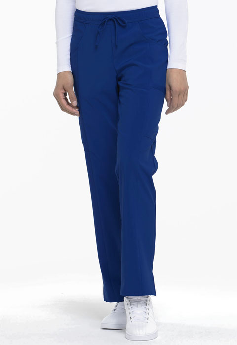Dickies Every Day EDS Essentials Mid Rise Straight Leg Drawstring Pant in Galaxy Blue