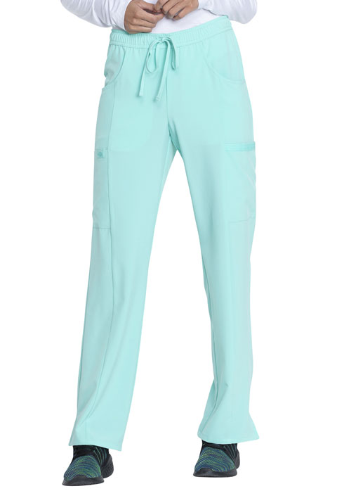 Dickies Every Day EDS Essentials Mid Rise Straight Leg Drawstring Pant in Mint Chip