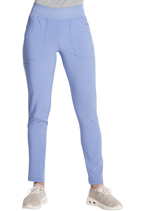 Dickies Every Day EDS Essentials Mid Rise Tapered Leg Pull-on Pant in Ciel