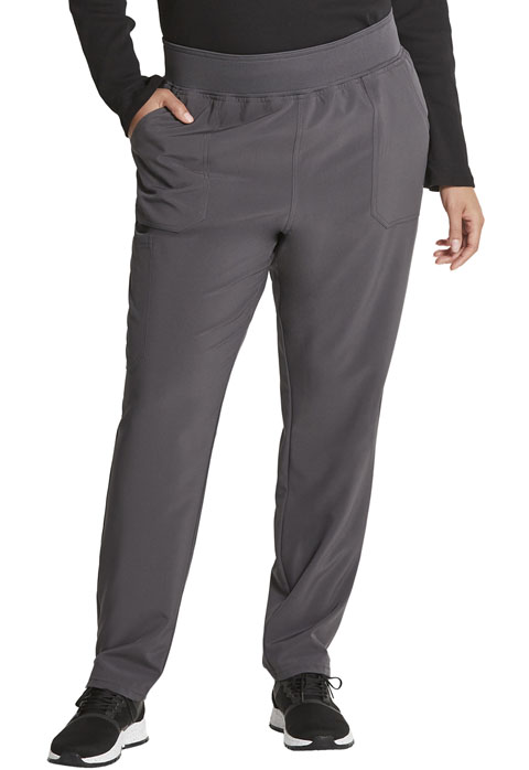 Dickies Every Day EDS Essentials Mid Rise Tapered Leg Pull-on Pant in Pewter