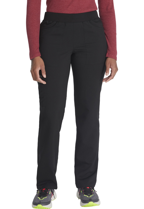 Dickies Dickies Balance Mid Rise Tapered Leg Pull-on Pant in Black