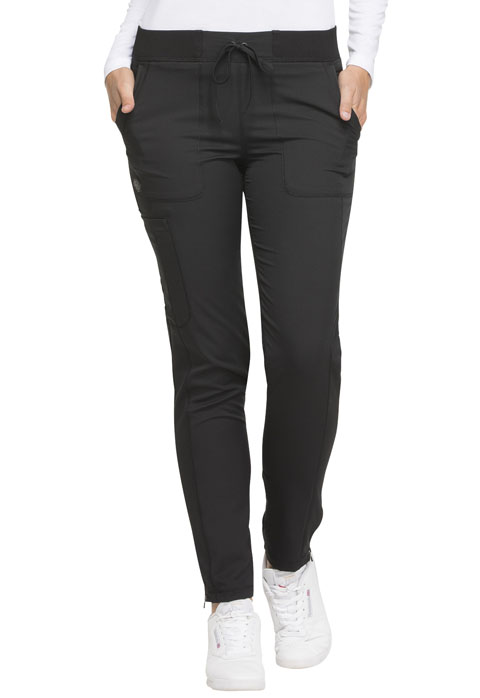 Dickies Dickies Dynamix Natural Rise Skinny Drawstring Pant in Black