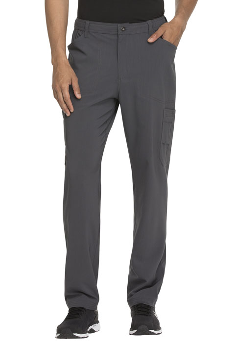 Dickies Advance Men's Straight Leg Zip Fly Cargo Pant in Pewter