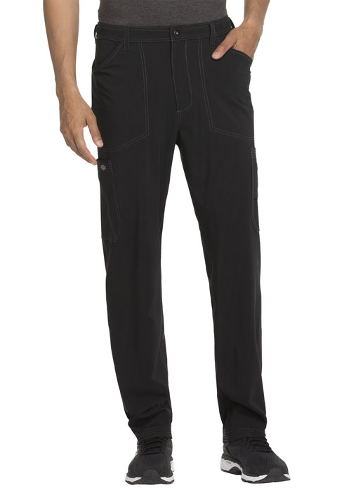 Dickies Advance Men's Straight Leg Zip Fly Cargo Pant in Black