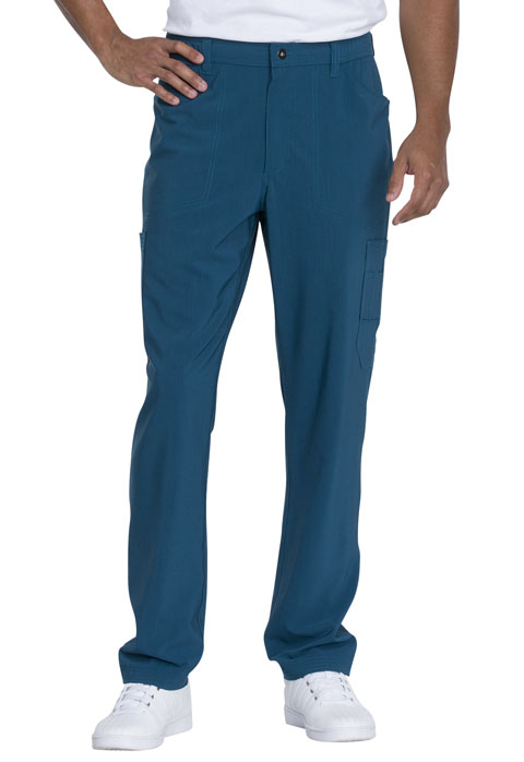 Dickies Advance Men's Straight Leg Zip Fly Cargo Pant in Caribbean Blue