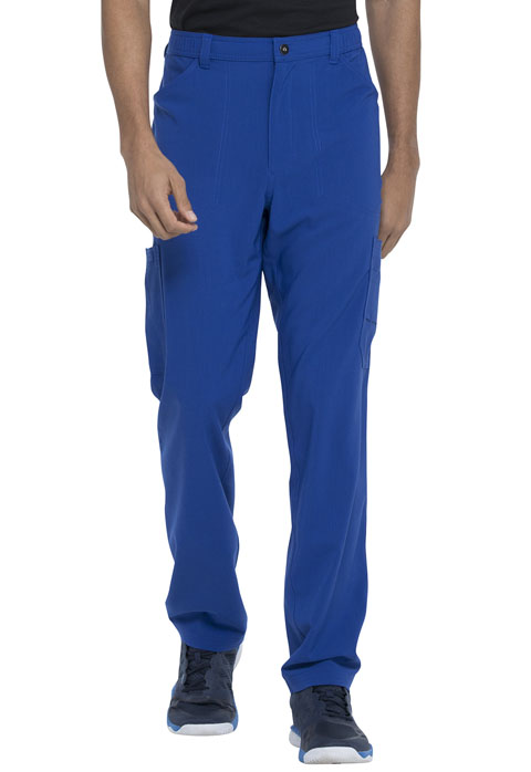 Dickies Advance Men's Straight Leg Zip Fly Cargo Pant in Galaxy Blue