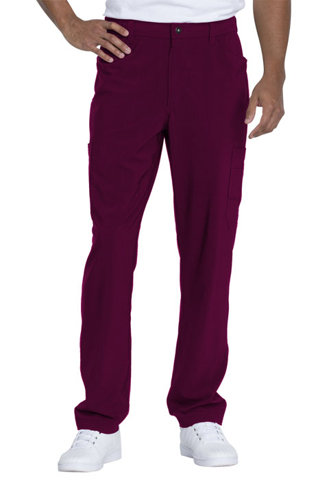 Dickies Advance Men's Straight Leg Zip Fly Cargo Pant in Wine