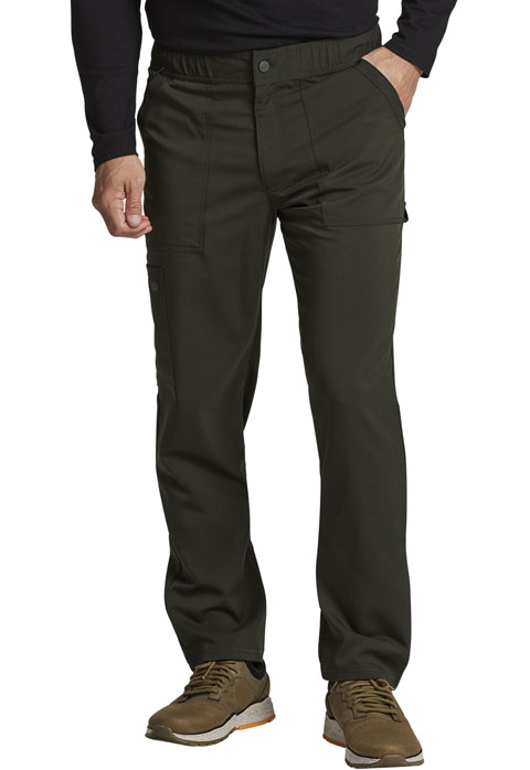 Dickies Dickies Balance Men's Mid Rise Straight Leg Pant in Deep Forest