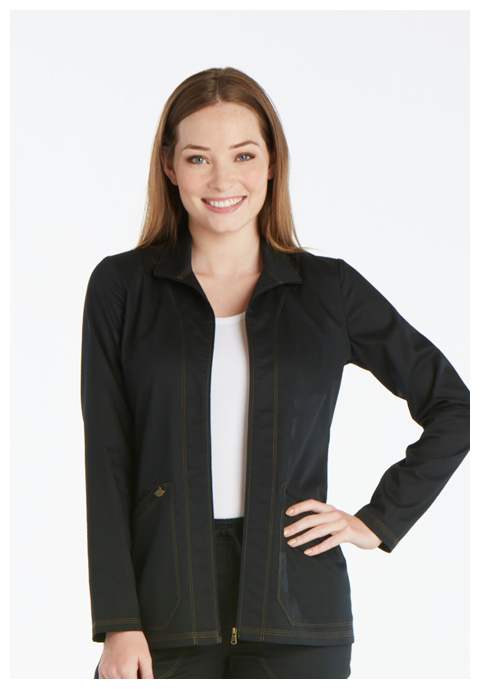 Dickies Essence Warm-up Jacket in Black