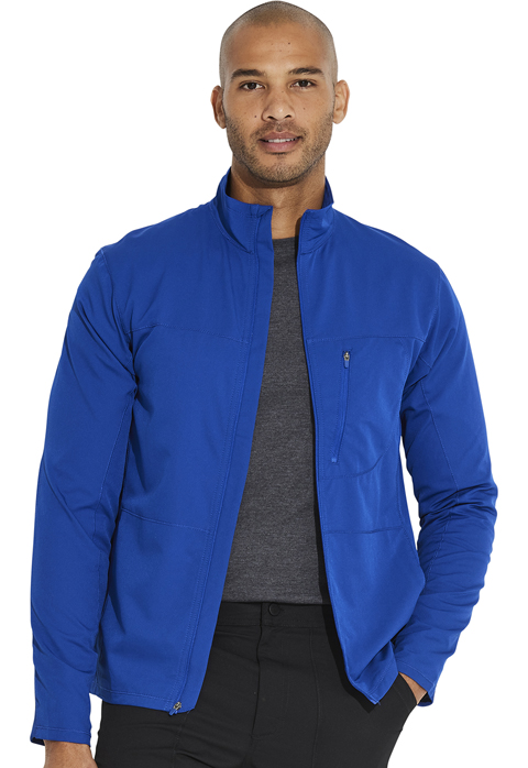 Dickies Dickies Dynamix Men's Zip Front Warm-up Jacket in Galaxy Blue