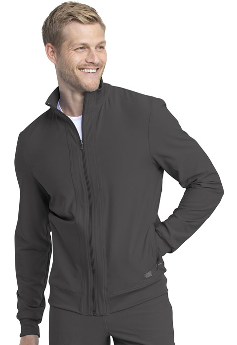 Dickies Retro Men's Warm-up Jacket in Pewter