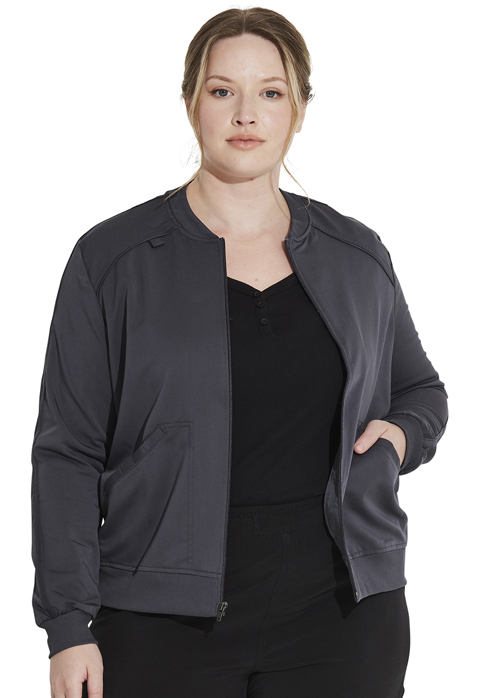 Dickies Dickies Balance Zip Front Jacket in Pewter
