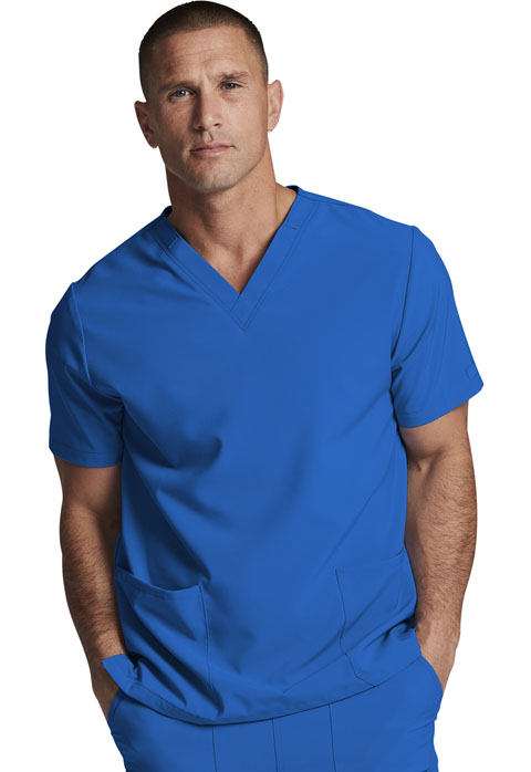 Dickies Every Day EDS Essentials Unisex V-Neck Top in Royal