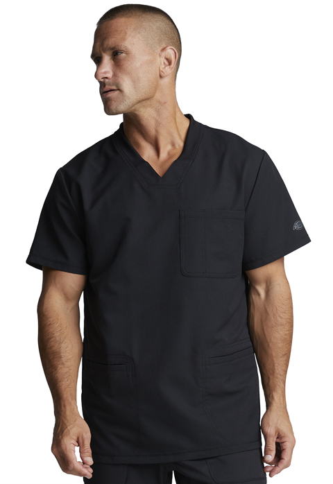 Dickies Dickies Dynamix Men's V-Neck Top in Black
