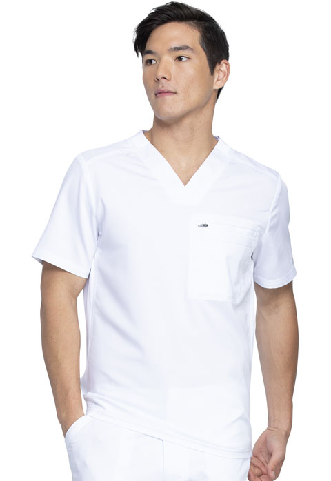 Dickies Dickies Balance Men's Tuckable V-Neck Top in White