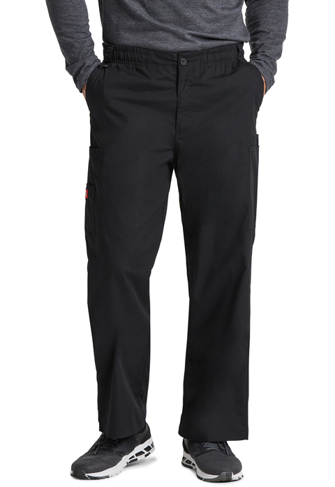 Dickies EDS Signature Men's Zip Fly Pull-On Pant in Black