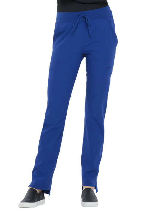 Simply Polished Women Natural Rise Straight Leg Pant Blue
