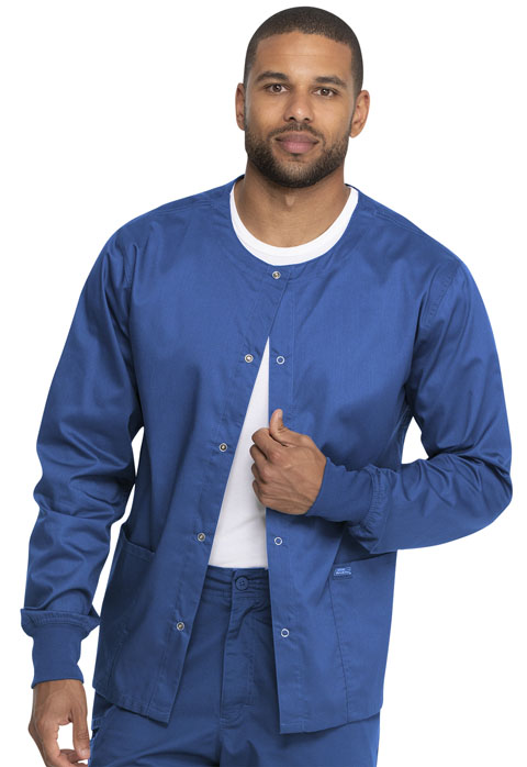 Dickies Genuine Dickies Industrial Strength Unisex Warm-up Jacket in Royal