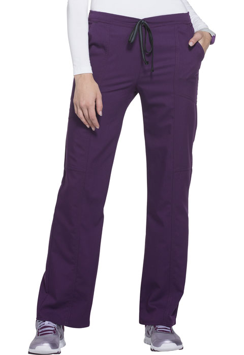 ScrubStar Women Women's Premium Rayon Drawstring Pant Purple