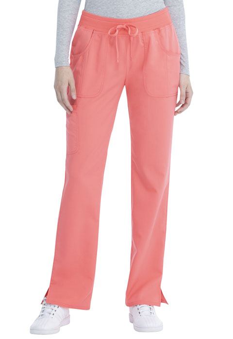 Walmart USA Premium Rayon Women Women's Drawstring Pant Orange